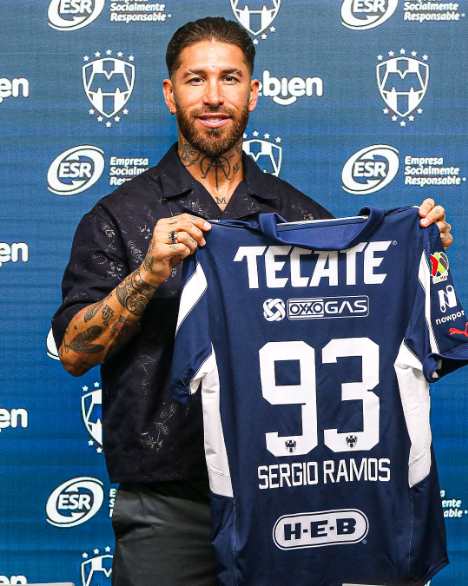 JERSEY MONTERREY I 24/25 HOMBRE SERGIO RAMOS